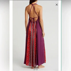 NWT free people Bohemian Nights Maxi Nightgown dress